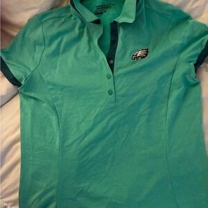 Nike Golf Teal Polo Shirt with Logo
